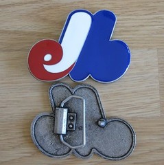 Expo baseball belt buckle