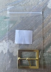 Garrison Duty Belt Buckle Replacement Gold Plated – Fits 1 3/4&Prime; Belt – NEW!