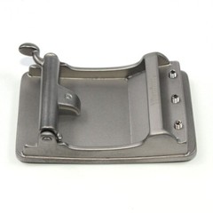 Titanium Anti-allergic Automatic Latch Belt Buckle Fits For 35mm Wide Belt