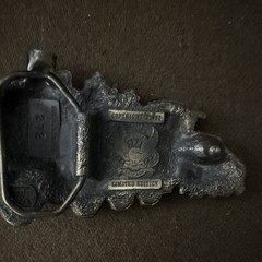 The Great American Buckle Co. Locomotive Train Limited Edition Belt Buckle 427