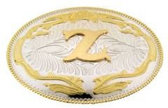 New Men Women Big 5 » W 4 » H Western Cowboy Real Rodeo Style Gold Silver Metal