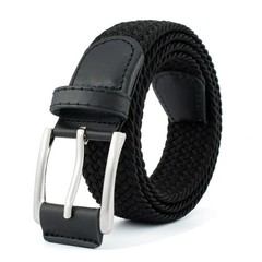 Mens Belt – Braided Stretch Golf Belt for Men Mens Gift for Golf Pants 105CM