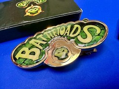 NOB Battletoads June 2017 Loot Crate Gaming Exclusive Nes Gold Tone Belt Buckle