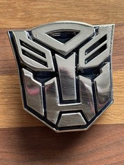 Hasbro Transformers Belt Buckles Blue Metal Original Halloween Cosplay Men Women