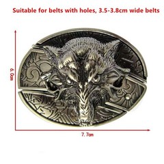 Belt buckle for young people, trendy and fashionable belt, smooth buckle for men