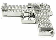 Gun Belt Buckle Western Cowboy Cowgirl Rodeo Texas Silver New Big Metal Costume