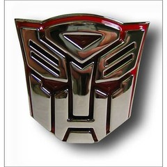 Hasbro Transformers Belt Buckles Red Metal Original Halloween Cosplay Men Women