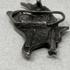 VTG 1979 The Great American Buckle Co Limited Edition #506 EAGLE Belt Buckle USA