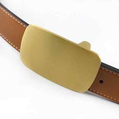 Engraved Solid Brass Belt Buckle Custom Personalized Monogrammed Buckle