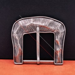 Western Cowboy Leathercraft Wide End Bar Pin Belt Buckle Replacement fits 40mm