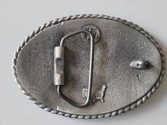 Old West Marshal Dodge City Badge Belt Buckle High Quality Pewter Western Buckle