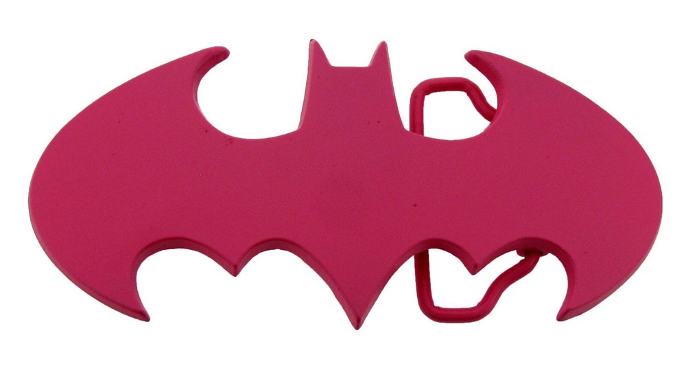 Batman belt buckle Halloween Costume BAT GIRL PINK DIE CUT ORIGINAL Comics GIRLY