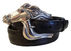 AB STEEL by AL BERES BUCKLES! #ST105 1 PIECE ARABIAN HORSE BUCKLE ONLY! NO BELT!