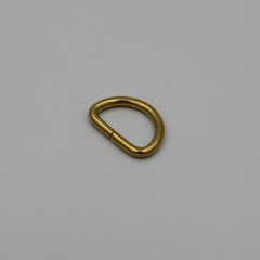 25mm D Ring Loop Strap Adjuster Buckle Solid Brass Bag Fastener Hardwares lot