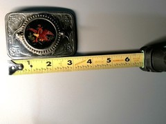Vintage Masonic Silver Tone Belt Buckle with Eagle & Emblem