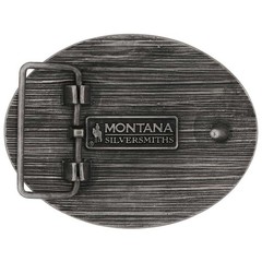 Montana Silversmiths Attitude Official Licensed Whiskey Bent Western Belt Buckle