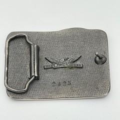 Country (Music) Western Belt Buckle Guitar Banjo Fiddle Made in USA