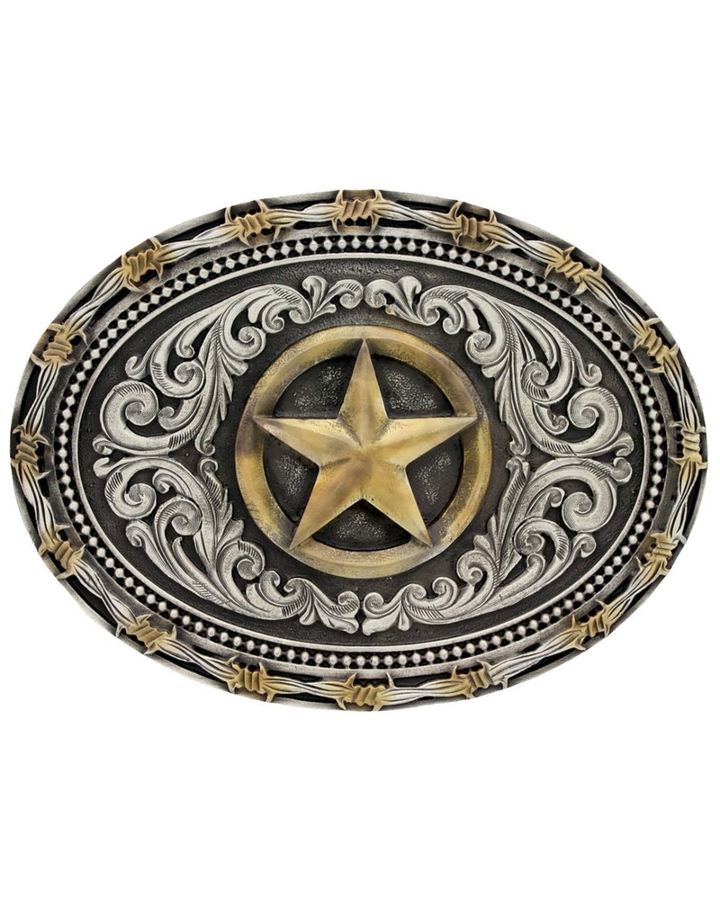 Montana Silversmiths Men&rsquo;s Men'S Classic Impressions Two-Tone Lone Star –
