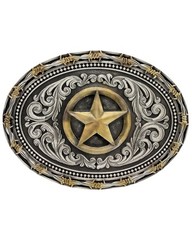 Montana Silversmiths Men&rsquo;s Men'S Classic Impressions Two-Tone Lone Star –