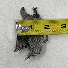 VTG 1979 The Great American Buckle Co Limited Edition #506 EAGLE Belt Buckle USA