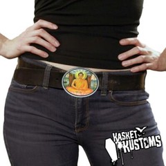 Buddha Gautama Belt Buckle – Spiritual Meditation Handmade Unisex Gift- 318