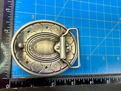 Southwestern Style Native Indian Tribal Art Pattern Enameled Colors Belt Buckle