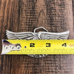 VTG Flying Eagle Belt Buckle Western Cowboy USA Made 1980 Indiana Metal Crafts