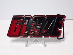 BLAZE Psychopathic Records FEA 2011 Metal Enamel Belt Buckle 101124WT2-R3