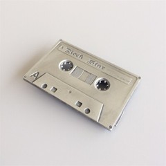 Vintage Rock Cassette Tape Music Belt Buckle Gurtelschnalle also Stock in US
