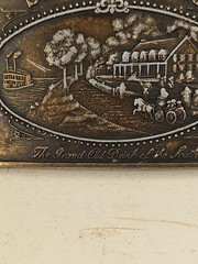 Vintage Southern Comfort Belt Buckle & Belt