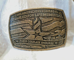 Belt Buckle American Disabled Veterans Western Style 2007 No. 0369