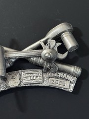 Vintage Mechanic Ratchets Wrench Tools Belt Buckle Made In USA