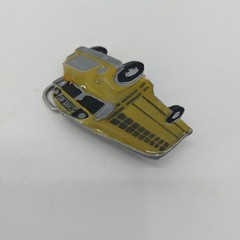Great American Buckle Belt Buckle Yellow Enamel School Bus Transport