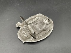 The Great American Buckle Co.Fire Fighter American Hero Enamel Belt Buckle #4202