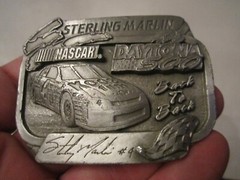 STERLING MARLIN NASCAR DAYTONA 500 BELT BUCKLE – GW-15