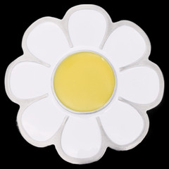 Daisy Flower Hippie Style Belt Buckle