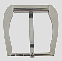 Stainless Steel Belt Buckle Men Pin Belt Buckles Fits For 1.5 inches Belt Silver