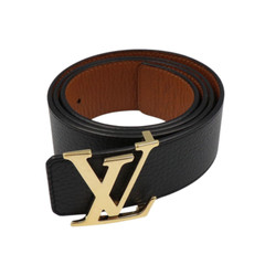 Louis Vuitton Belt M9151 Black Leather 434506