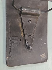 INTERNATIONAL HARVERSTER Spec Cast belt buckle USA TRACTOR farming BRASS western