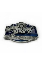 Western Cowboy Belt Buckle Men & Women Patriotism Military Wear America US Navy