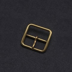 1 X Square Solid Brass Single Prong Belt Buckle 35mm/40mm Replacement