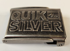 Quicksilver Belt Buckle skate streetwear-Bottle opener on back