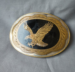 Flying Eagle Metal Belt Buckle 3.5&Prime; x 2.5&Prime; (For 1.5&Prime; Wide Belt)