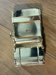 Lacoste Belt Buckle Gold And Brown – LQQK