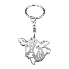 Elegant Hollow Head Keychain Stylish Accessory Suitable For Key Decoration
