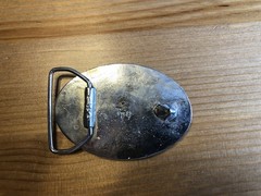 Two Horses Belt Buckle