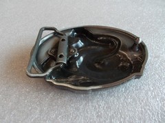 SNAKE~SERPENT~BELT BUCKLE~NEVER USED~VIPER~RATTLESNAKE~WESTERN~BIKER