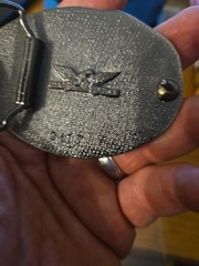 Operation Desert Storm Jan 16 1991 Metal Belt Buckle Eagle Jets American Flag