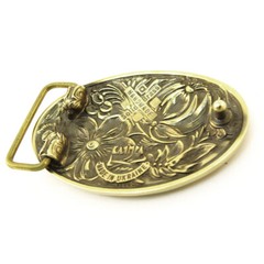 Belt buckle “Petrykivka””, Ornamental belt buckle, Ukrainian belt buckle