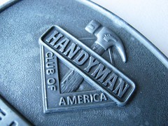 Handyman Club of America Vintage 1996 Belt Buckle Life Member Western Cowboy
